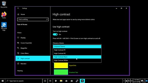 How to Off High Contrast 的图像结果