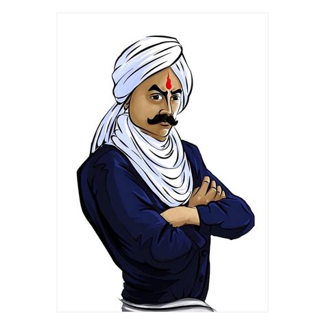 Bharathiyar wall sticker - Brave bharathiyar wall poster - Tamil poet ...