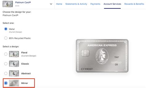 I Just Got The New Amex Platinum Mirror Card… And Already Swapped It ...