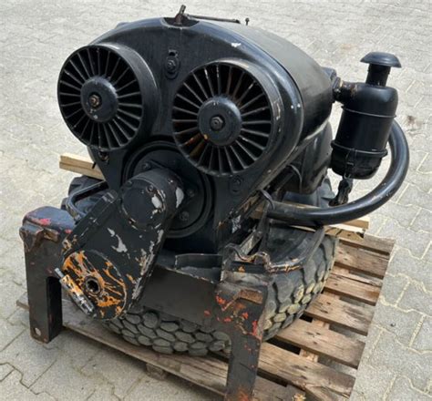 Unimog front-mounted compressor 5-299A10 in Langenbach, Bavaria, Germany