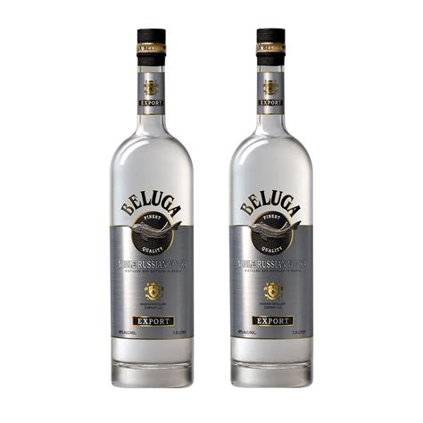 Beluga NOBLE RUSSIAN VODKA TWIN 2000 ml| Duty Free | BestValue