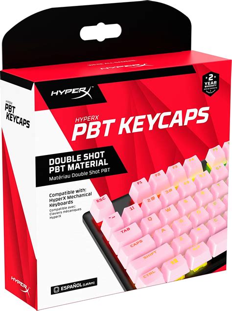 HyperX Pudding Keycaps - Juego de teclas PBT de doble disparo con capa ...