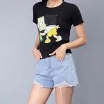Buy Simpson Print T-Shirt Online | ANNY