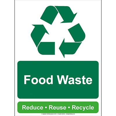 Food Waste Sign Board 的图像结果