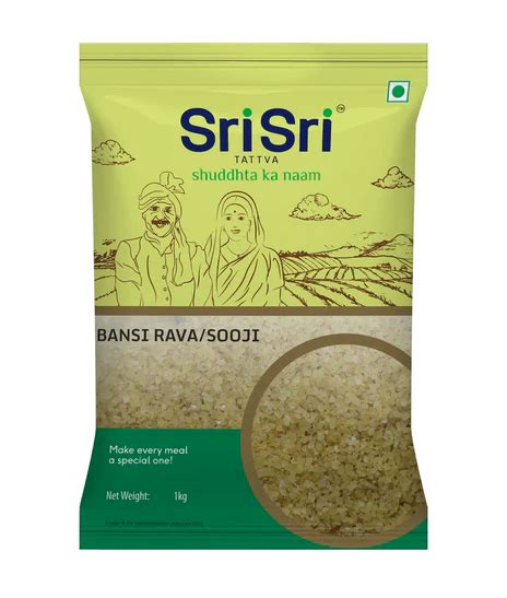 Bansi Rava/Sooji 1kg – Sri Sri Tattva B2B