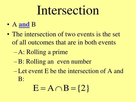 Image result for Intersect Probability