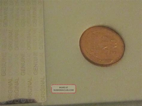 1c91 1958 D Lincoln One Cent Coin Uncirculated Estate Money Collectable
