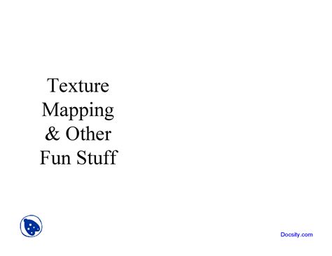 Image result for Texture Mapping in Computer Graphics