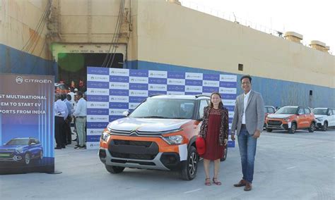 Citroen India's first MNC car maker to export 'Made-In-India' EVs ...