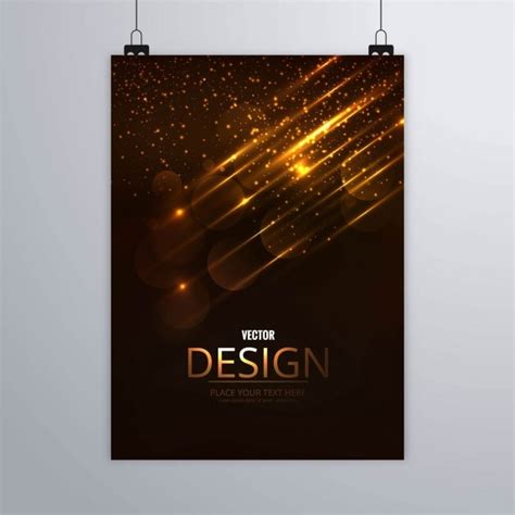 Modern glossy brochure | Free Vector