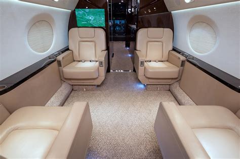 N1969C Gulfstream G550 - Silver Air S/N 5510