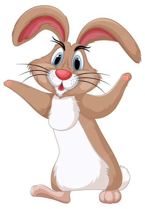 rabbit standings #3303935 | Clipart Library