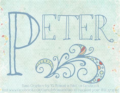 Peter: Meaning Of Name Peter