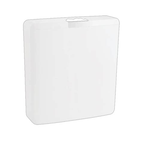 Hindware External Wall Mounted Cistern Without Frame SLENDER - White ...