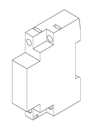 TeSys GV2 - UNDERVOLTAGE TRIP 380V60 - 3D CAD | Schneider Electric