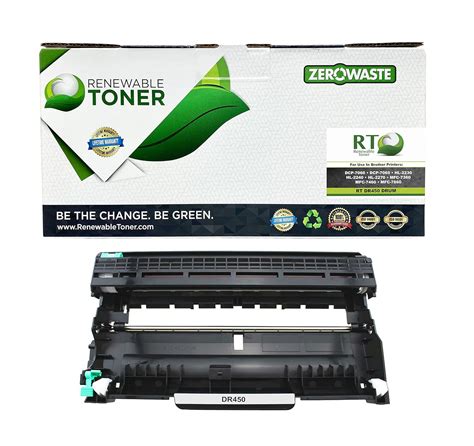 Renewable Toner DR450 Brother DR-450 Compatible Laser Drum Cartridge ...