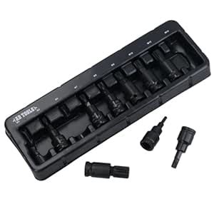 Male Spline Impact Impacted Shallow Bit Sockets M5 – M14 9pc 3/8in ...