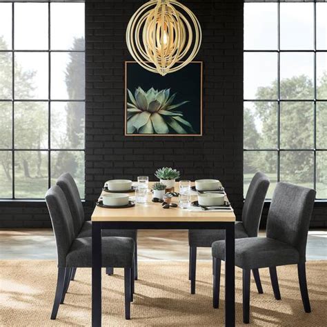 Buy Brenner 20-Piece Matte Black Finished Stainless Steel Flatware Set ...