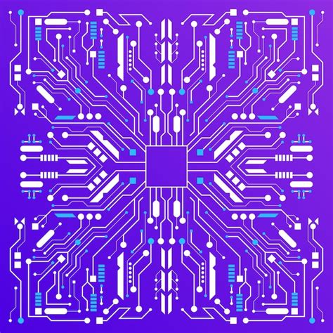 Computer Chip Design Pattern 的图像结果