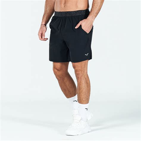 Core 7'' AeroTech Shorts - Black | Gym Shorts Men - SQUATWOLF
