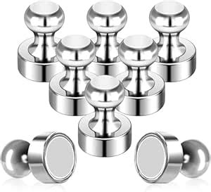 BITTZOOT Strong Fridge Magnets, Magnetic Push Pins for Office ...