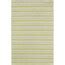 Kaleen Lily and Liam 8 x 10 Yellow Indoor Stripe Area Rug at Lowes.com