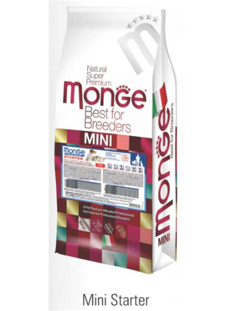 Monge Best for Breeders - Mini Starter 15kg (For Mother and Baby Dogs ...