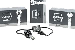 GTR Lighting Led Bulb, 9005 / H10 Ultra 2 Universal Upgrade for Forward ...