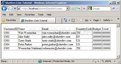 Vb.net Tutorial Data.oledb 的图像结果