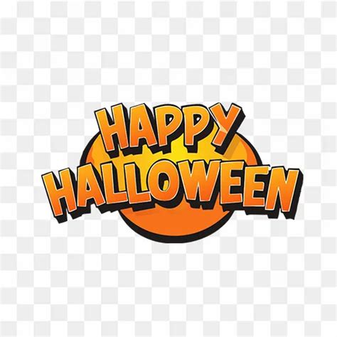 Modern Halloween Calligraphy PNG