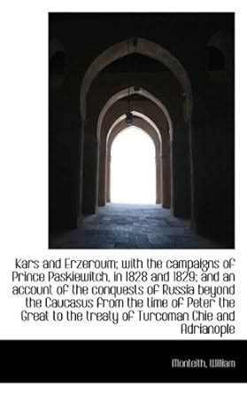 Amazon.in: Buy Kars and Erzeroum; With the Campaigns of Prince ...