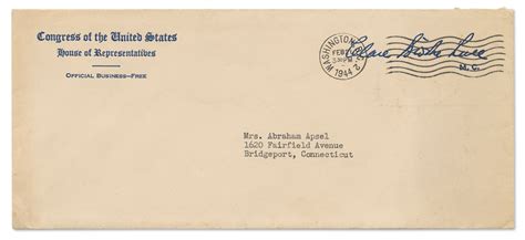 Lot Detail - Clare Boothe Luce Letter Signed from 1944 on U.S ...