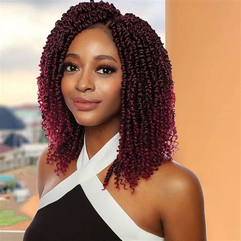 Buy 16 Inch Passion Twist Crochet Hair Bohemian Water Wave for Passion ...