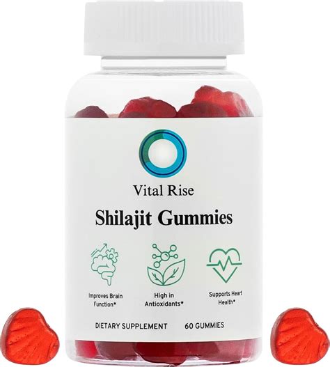 Vital Rise Shilajit Gummies | Himalayan Shilajit Gummies India | Ubuy