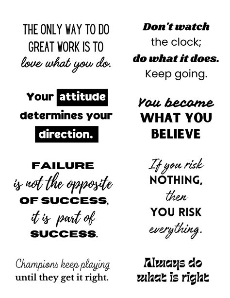 vision board quotes printables, printable quotes for vision boards, cut ...