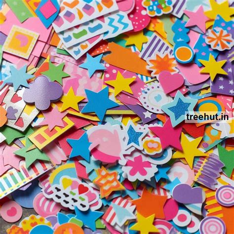 Printable Confetti Stickers and 25 Confetti Craft Activities for Kids ...
