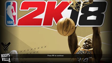 NBA 2K18 Title Screen Mod for NBA 2K14 - HoopsVilla