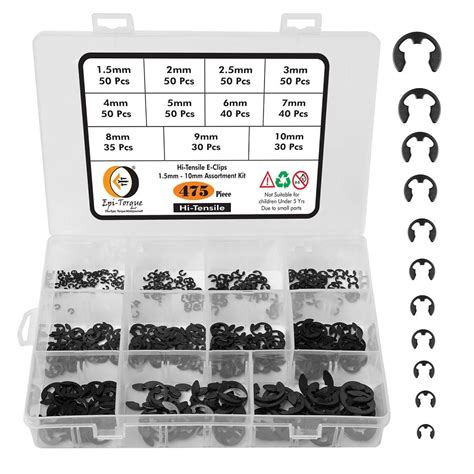 Epi-Torque; The Epic Torque #Doityourself E-Clip Assortment Set | 475 ...