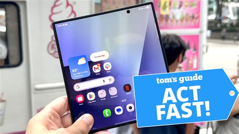 The best Galaxy Z Fold 7 deal drops its price to $799 — but it ends ...