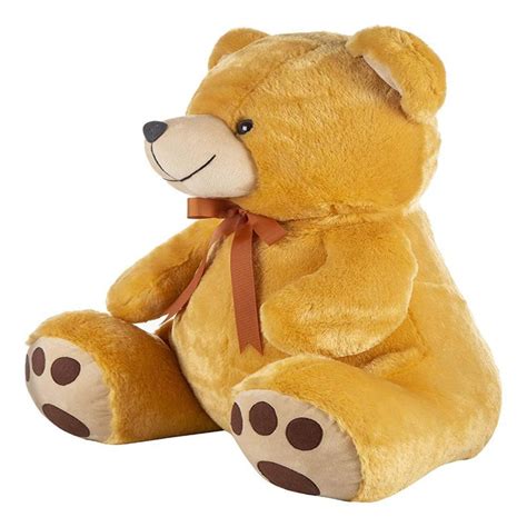 Mirada 55cm Jumbo Teddy Bear Soft Toy - Brown — Toycra