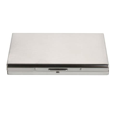 Buy PeepalComm Pocket Stainless Steel & Metal Business Card Holder Case ...
