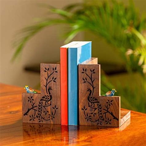 HeavenlyKraft Heavy Metal Bookends with Non Skid Bottom Metal Non-Slip ...