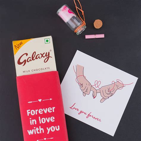 Send Chocolates with Teddy Keychain Promise Day Gift Online - VL23 ...