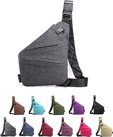 Anti Theft Travel Bag, Slim Sling Bag, Cross Body Travel Bag, Crossbody ...