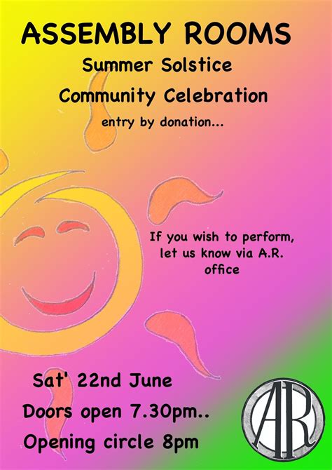 Summer Solstice Community Celebration, High St, BA6 9DU Glastonbury ...