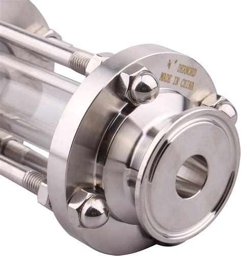 DERNORD In-Line Sight Glass with Clamp End,Flow India | Ubuy