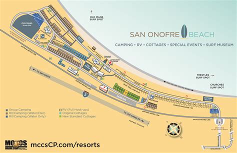 Map of San Onofre Beach Resort