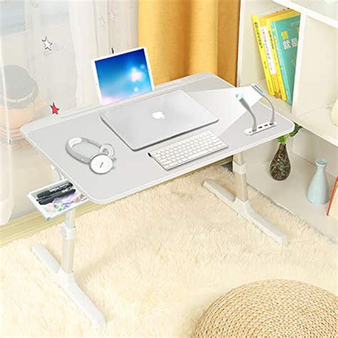 Buy Multipurpose Bed Table with USB Hub, Fan, Night Lamp Online