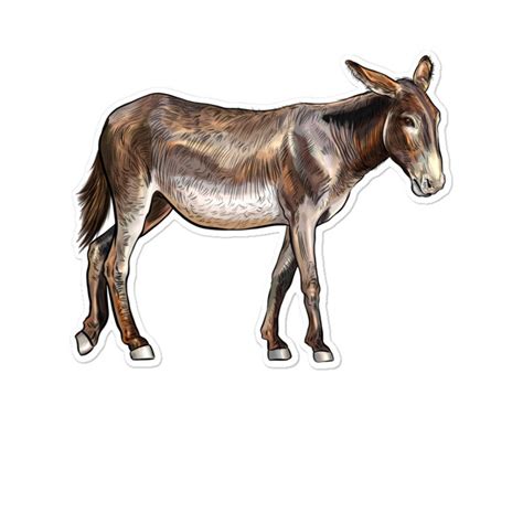 American Mammoth Jackstock Donkey Sticker - Etsy