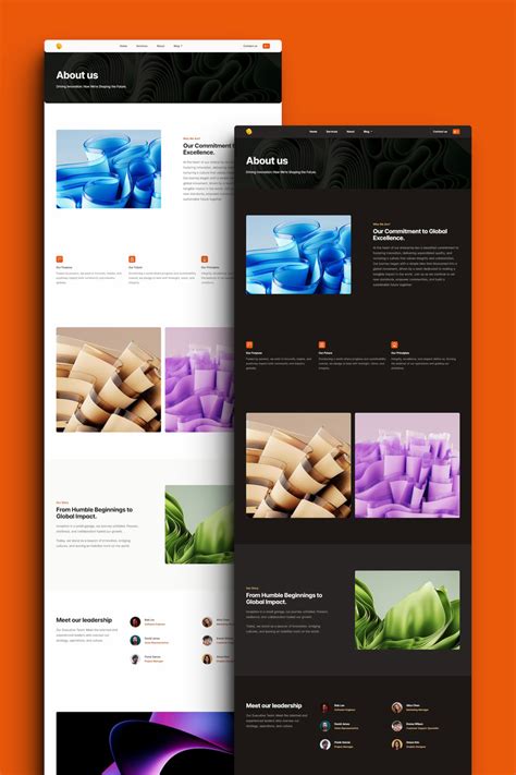 Image result for Free HTML5 About Us Page